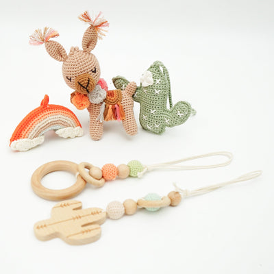 Handmade Crochet Toys for Gym | Boho Desert toys Jabaloo 