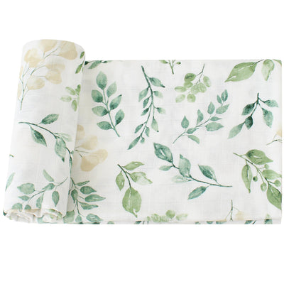 Ultra Soft Organic Swaddle Blanket | Eucalyptus sleep Jabaloo 