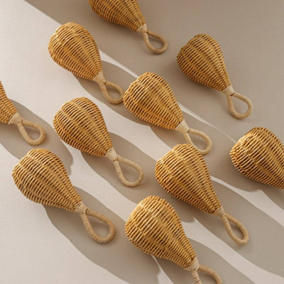 Rattan Baby Rattle toys Jabaloo 